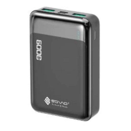 SOVO SBP-692 6000mAh Power Bank – Fast Charging Dual Output