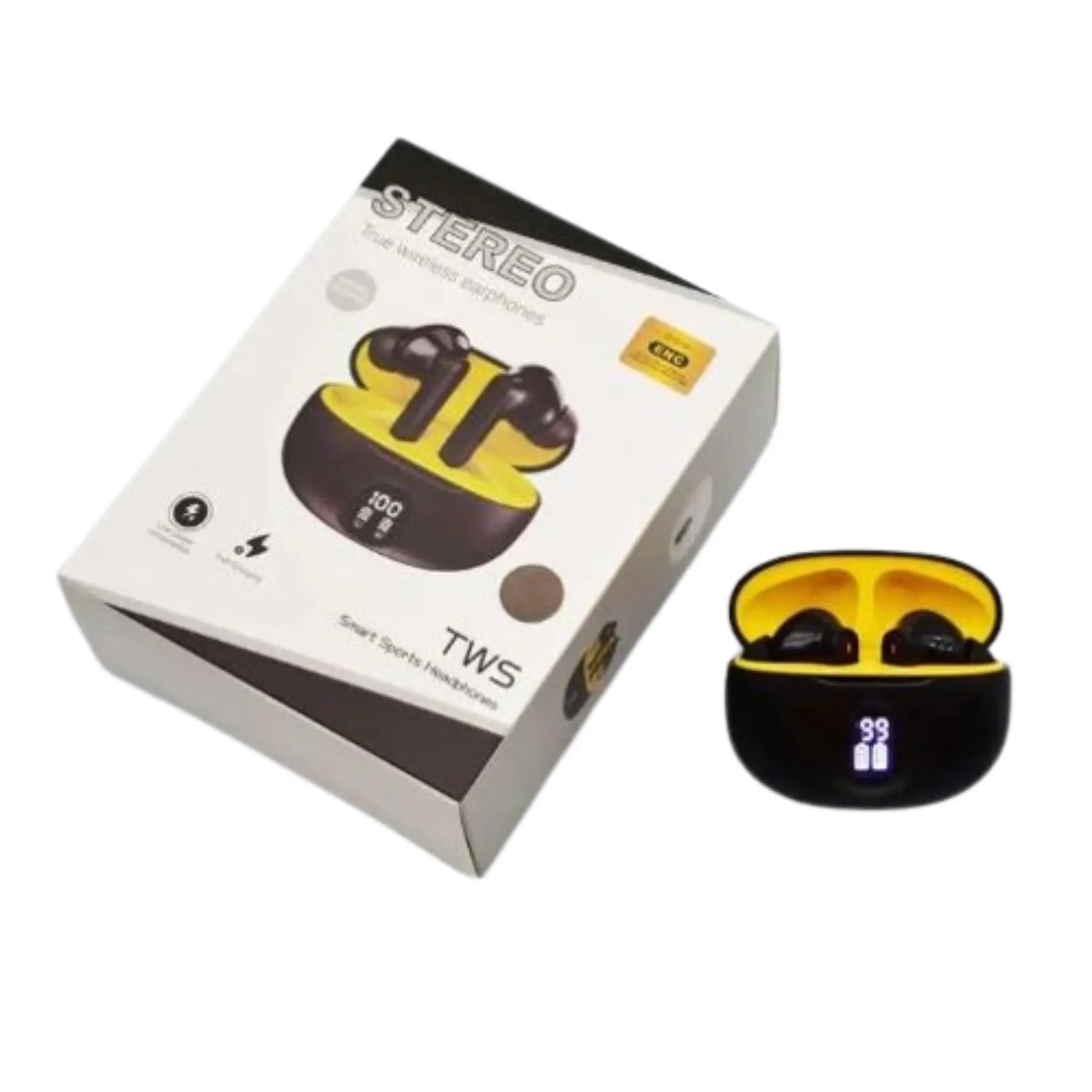 stereo earbuds